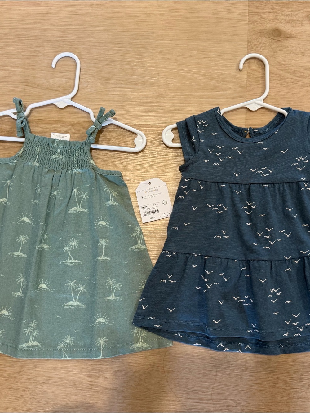 Little Co. Lauren Conrad Organic Cotton Dress Bundle 6M NWT
